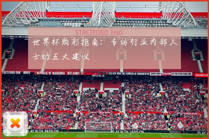 世界杯购彩指南：专访行业内部人士的五大建议